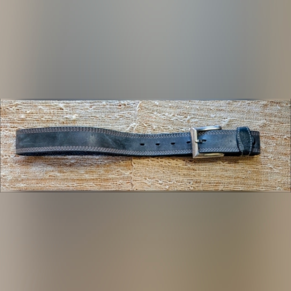 Red Wing Triple Stitch Leather Belt 1 3/8” , Size 30 Men's